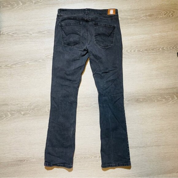 Dickies Vintage Bootcut Denim Jeans Women's Size 8 Black - Picture 3 of 7